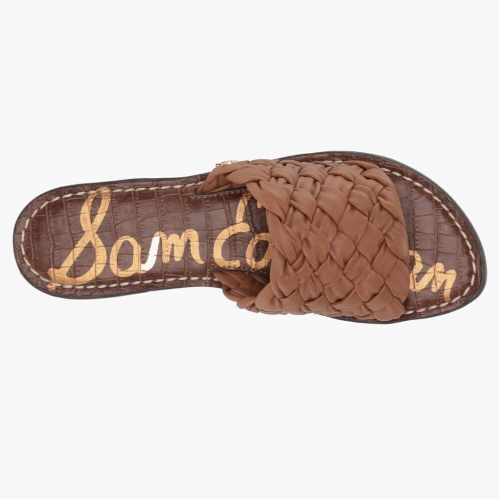 Sam Edelman size 6 Griffen Cuoio Leather Slide Sandals, NEW